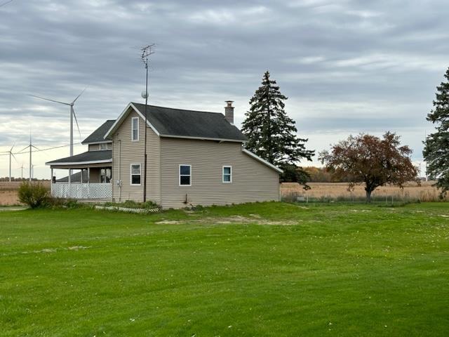 front view for 4837 N Nottawa, Weidman, Mi. 48893