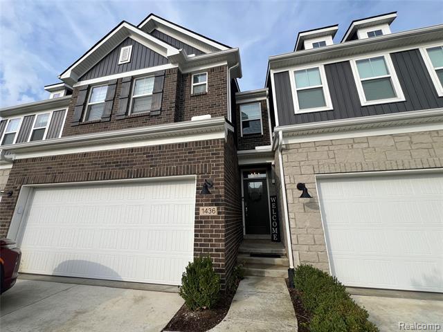 Builiding view one for 1436 Arcadia, Milford, MI. 48381