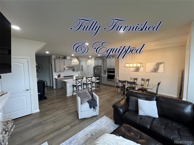 front view for 1436 Arcadia Drive, Milford, Mi. 48381