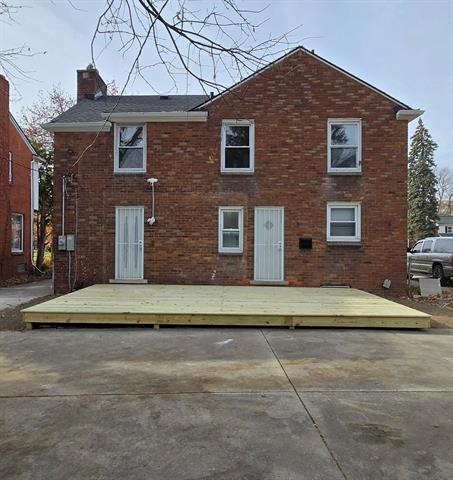 Builiding view one for 9171 Outer, Detroit, MI. 48219