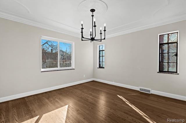 Builiding view five for 17360 Greenlawn, Detroit, MI. 48221