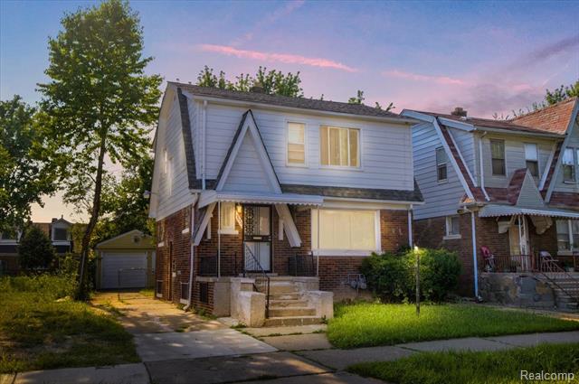 Builiding view one for 9635 Appoline, Detroit, MI. 48227