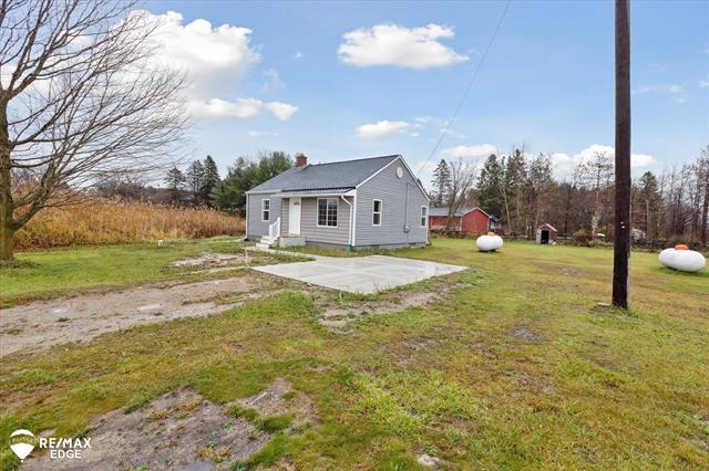 Builiding view forty for 3895 Levalley, Columbiaville, MI. 48421