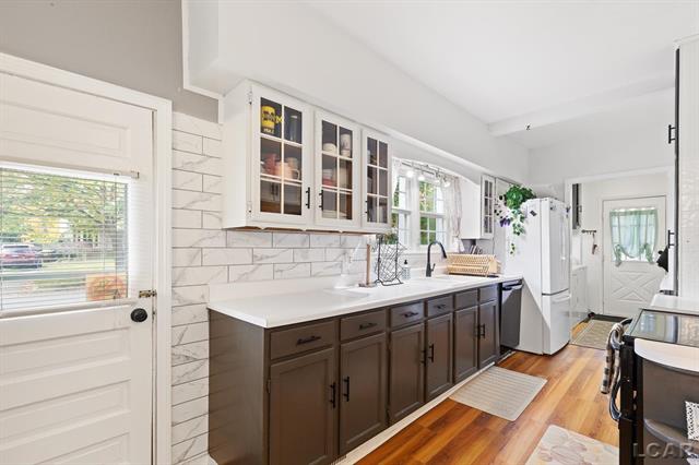 Builiding view nine for 215 Oneida, Tecumseh, MI. 49286