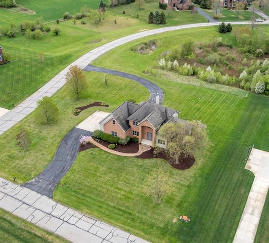 front view for 9080 Emerson Drive, Saline, Mi. 48176