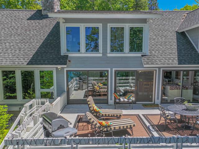 Builiding view two for 5635 Leland Woods, Leland, MI. 49654