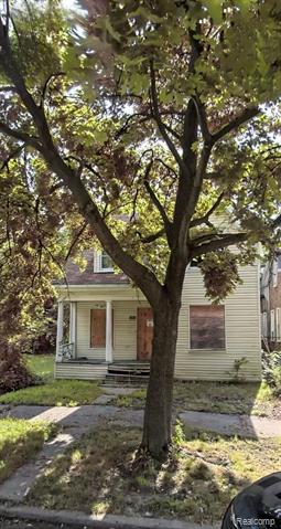 front view for 3677 Townsend Street, Detroit, Mi. 48214