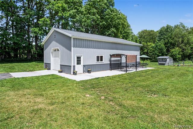 Builiding view five for 5465 Lake George, Metamora, MI. 48455