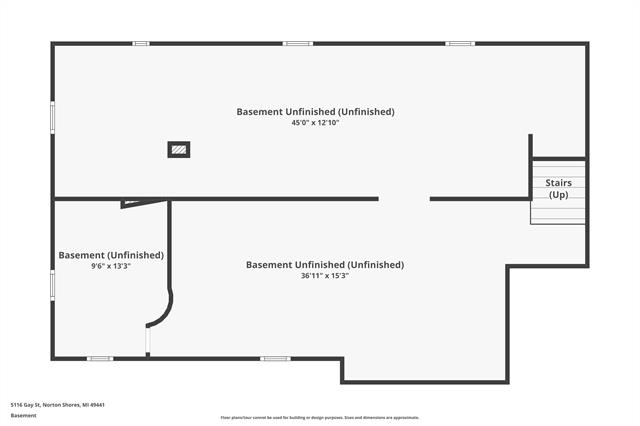 Builiding view forty nine for 5116 Gay, Muskegon, MI. 49441