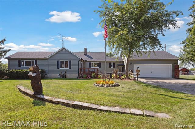 front view for 5305 Marathon Road, Columbiaville, Mi. 48421