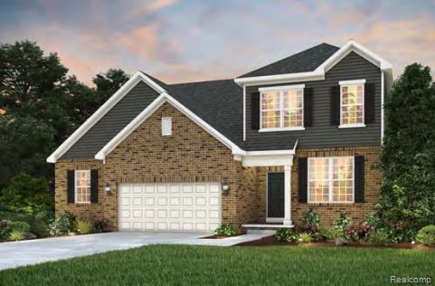 front view for 51044 Nature Trail Drive, Macomb, Mi. 48042