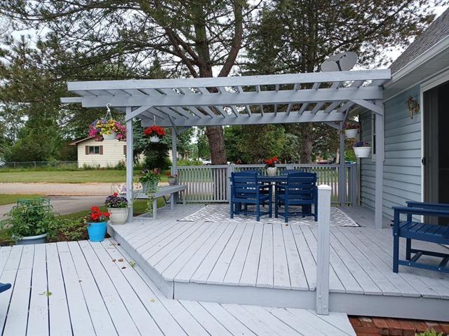 Builiding view five for 806 Augres River, Au Gres, MI. 48703