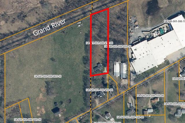 Builiding view forty five for 6220 Riverside, Saranac, MI. 48881