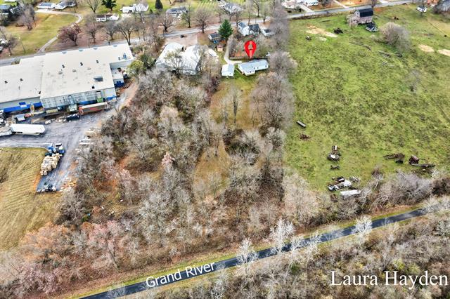 Builiding view forty six for 6220 Riverside, Saranac, MI. 48881