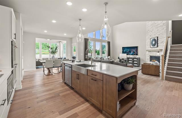 Builiding view three for 22885 Jens, South Lyon, MI. 48178