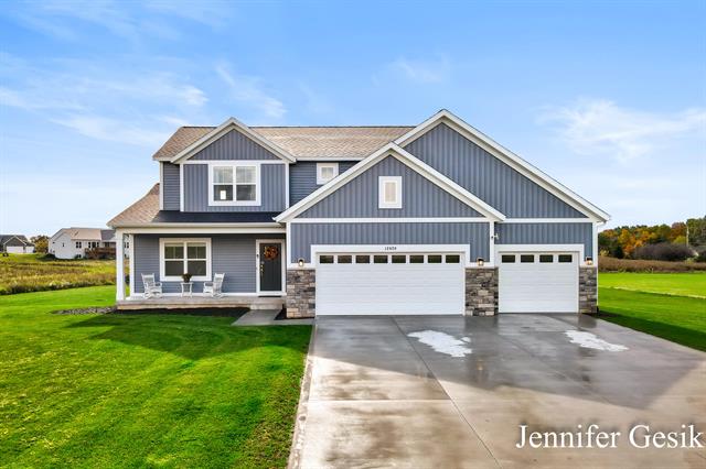 Builiding view fifty for 12020 Alden, Lowell, MI. 49331