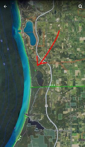 Builiding view forty two for 6395 Lakeshore, Pentwater, MI. 49449