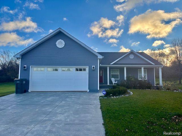 Builiding view one for 3871 Oak, Metamora, MI. 48455