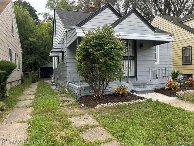 Builiding view three for 9961 Rutland, Detroit, MI. 48227