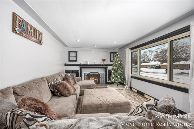 Builiding view three for 2463 Blanchard, Wyoming, MI. 49519