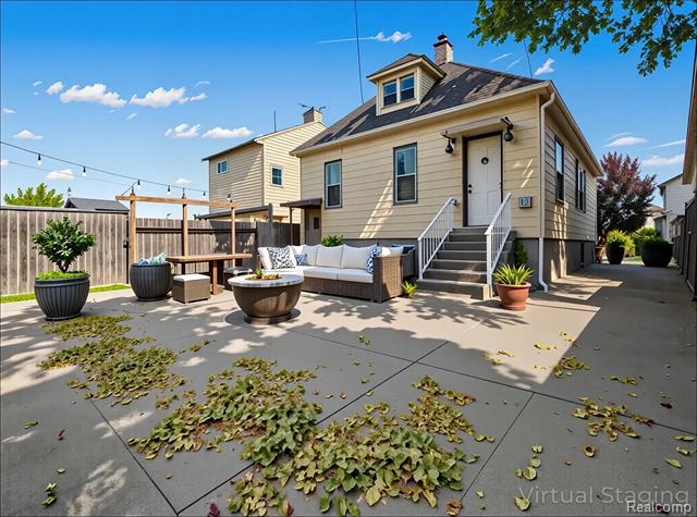 Builiding view thirty two for 5427 Central, Detroit, MI. 48210