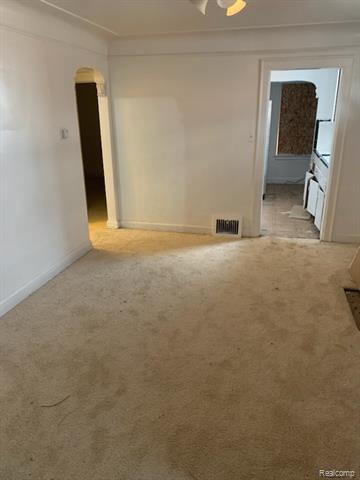 Builiding view fourteen for 8229 Carlin, Detroit, MI. 48228