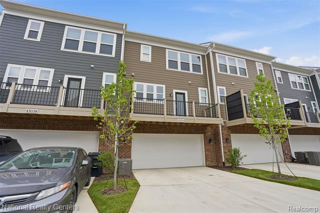 Builiding view thirty for 43034 Atwood, Novi, MI. 48375