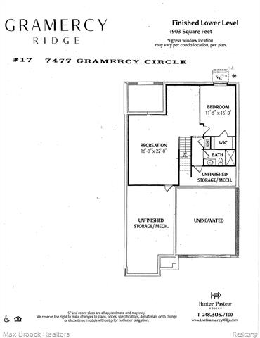 Builiding view forty one for 7477 Gramercy, West Bloomfield, MI. 48322