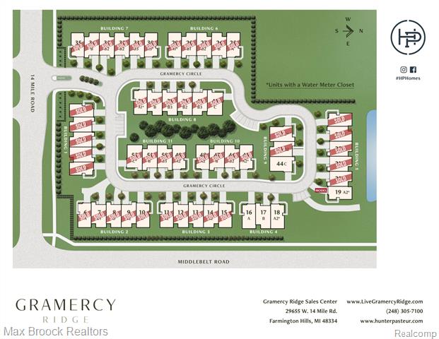 Builiding view thirty five for 7477 Gramercy, West Bloomfield, MI. 48322