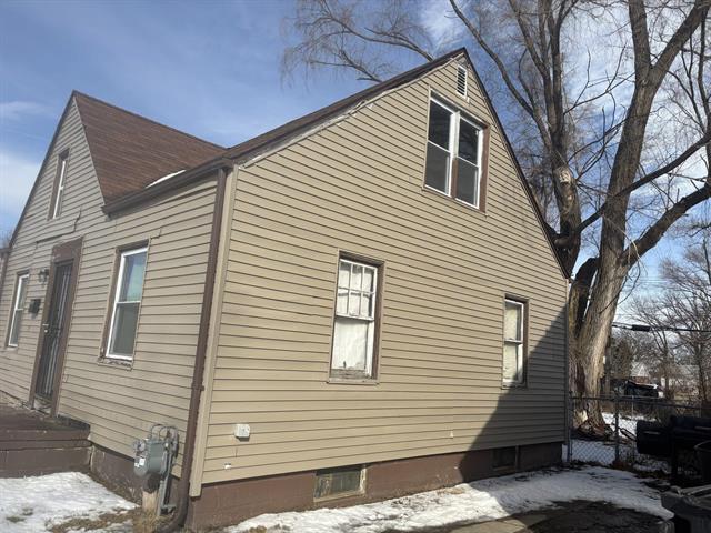 Builiding view three for 19436 Albany, Detroit, MI. 48234