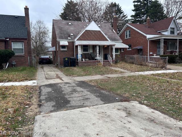 Builiding view one for 19667 Sunset, Detroit, MI. 48234