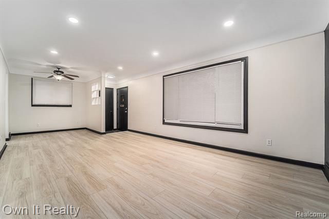 Builiding view three for 19147 Redfern, Detroit, MI. 48219