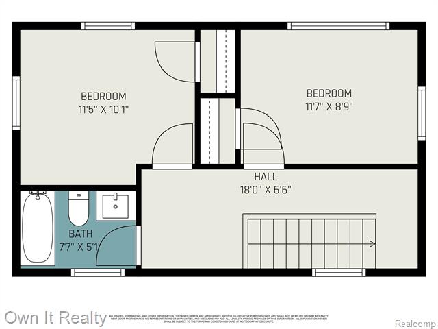 Builiding view twenty six for 19147 Redfern, Detroit, MI. 48219