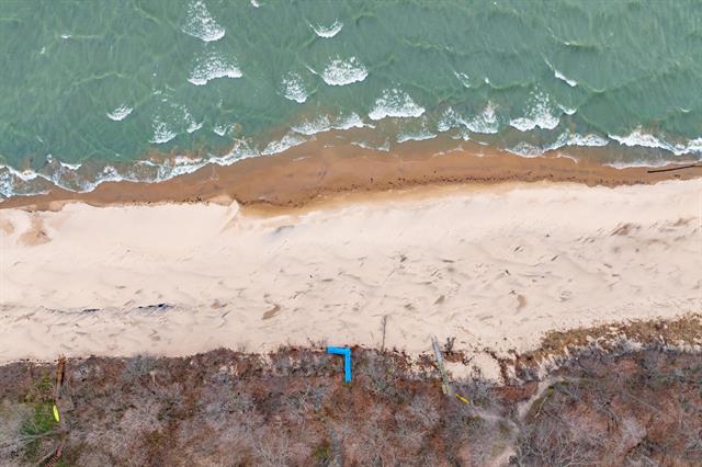 Builiding view nine for 14370 Lakeshore, Lakeside, MI. 49116