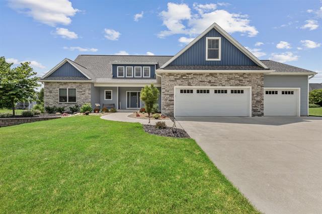 front view for 46140 Finch Street, Mattawan, Mi. 49071