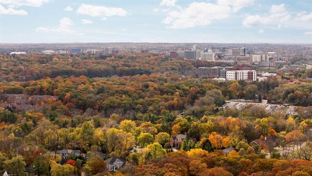 Builiding view seventy five for 3620 Charter, Ann Arbor, MI. 48105