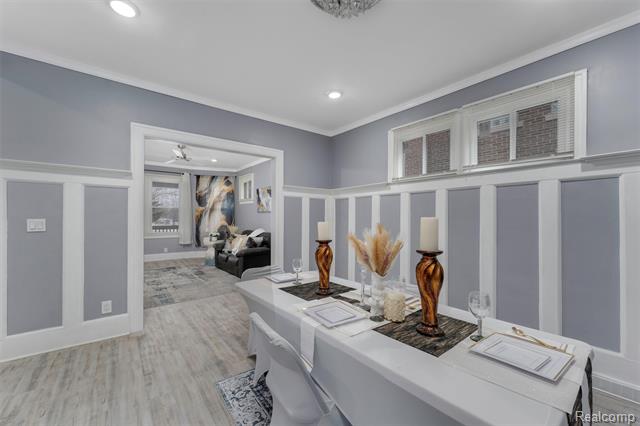 Builiding view ten for 4411 Iroquois, Detroit, MI. 48214