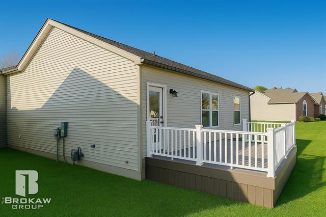 Builiding view four for 3369 Meadowridge, Davison, MI. 48423