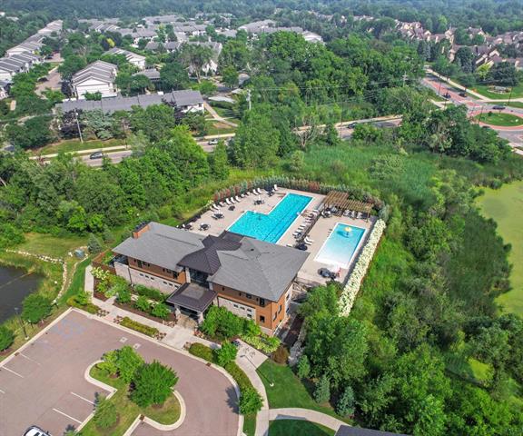 Builiding view fifty five for 3095 Millbury, Ann Arbor, MI. 48105