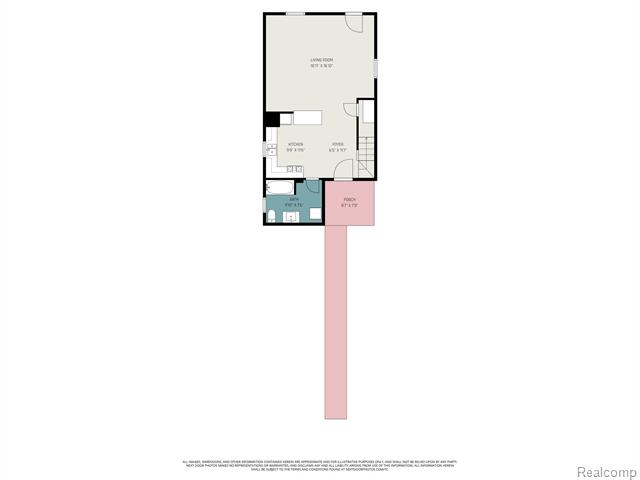 Builiding view twenty one for 207 Woodbine, Milford, MI. 48380