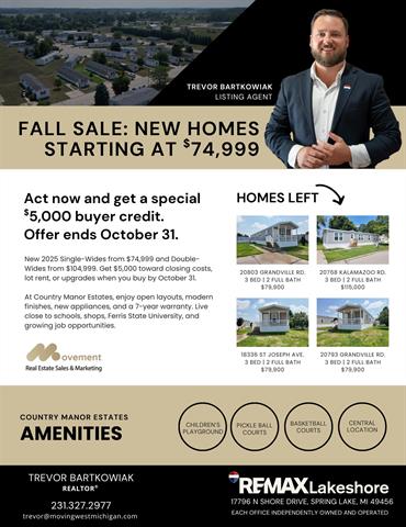 Builiding view one for 20803 Grandville Road, Big Rapids, MI. 49307