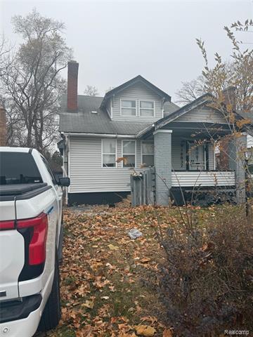 Builiding view one for 16837 Winthrop, Detroit, MI. 48235