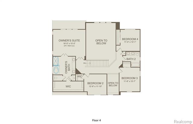 Builiding view two for 51261 Deerbrook, Macomb, MI. 48042