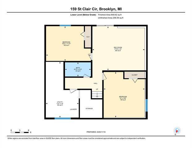 Builiding view eight for 159 St Clair, Brooklyn, MI. 49230