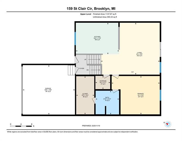 Builiding view seven for 159 St Clair, Brooklyn, MI. 49230