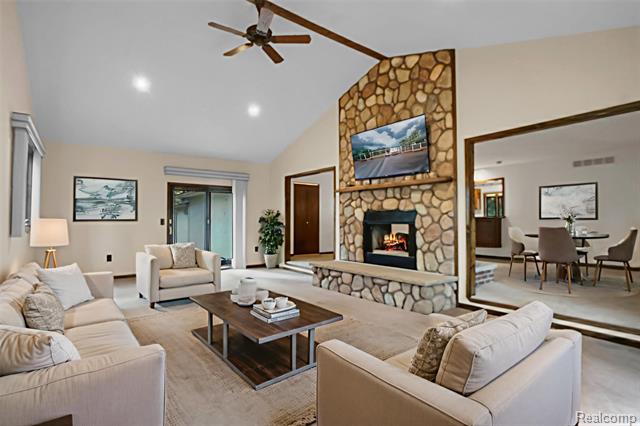 Builiding view four for 1431 E Commerce, Commerce Township, MI. 48382