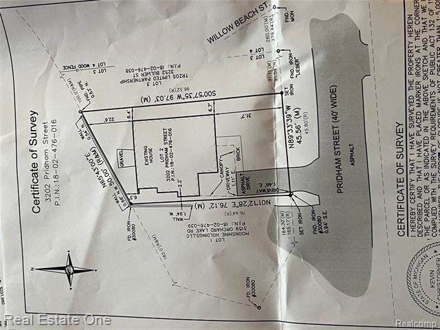 Builiding view nineteen for 3202 Pridham, Keego Harbor, MI. 48320