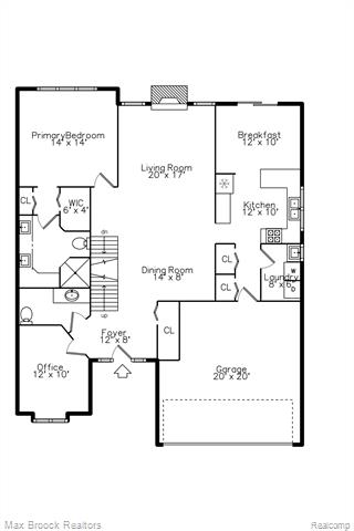 Builiding view eighty one for 6157 Lochmore, Commerce Township, MI. 48382