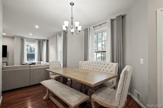 Builiding view five for 2136 Brock, Keego Harbor, MI. 48320