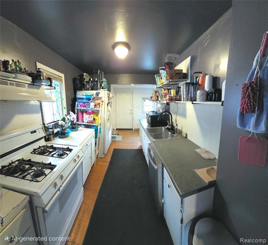 Builiding view nine for 205 Hughes, Pontiac, MI. 48341